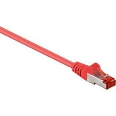 Buy Goobay CAT 6 S/FTP CU 0.5m Red - High-Speed, Durable Networking Cable for Optimal Performance